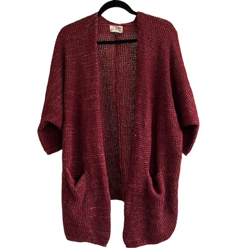 Universal Thread Women’s Open Front Kimono Sleeve Cardigan Oversized Size S - Picture 2 of 10